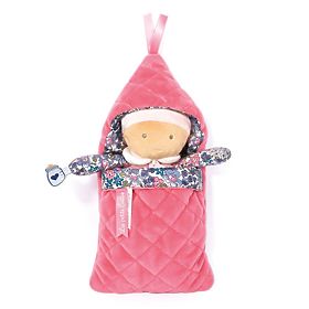 Doudou Jolijou Baby in Wickeldecke 20 cm, Doudou Jolijou Paris