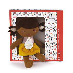 Doudou Jolijou Puppe Léna 16 cm gelb