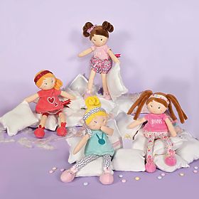 Doudou Jolijou Puppe LES PIPELLETTES 25 cm 1 Stk., Doudou Jolijou Paris