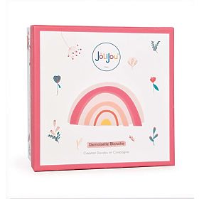 Doudou Jolijou Puppe Miss Blanche 21 cm, Doudou Jolijou Paris