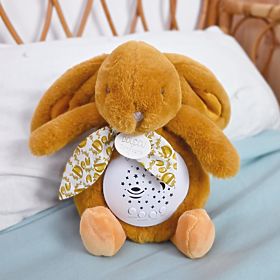 Doudou Spieluhr mit Projektion Häschen braun, Doudou et Compagnie Paris