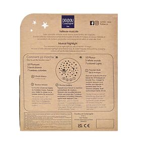 Doudou Spieluhr mit Projektion Häschen braun, Doudou et Compagnie Paris