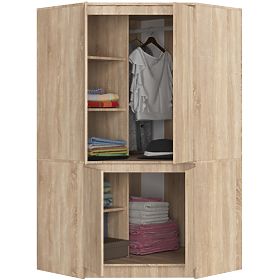 ECKSCHRANK S100 4D CLP EICHE SONOMA