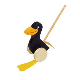 Ziehtier am Stiel - Goki-Ente, Goki