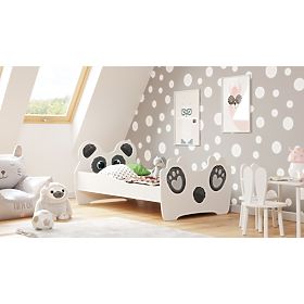 Einzelbett Panda 140x70 mit Matratze