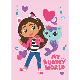 Fleece-Decke Gabby’s Dollhouse - Gabby und die Meereskatze