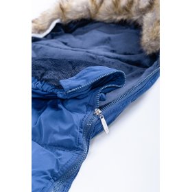 Winter-Kinderwagentasche Mouse - dunkelblau, Ourbaby