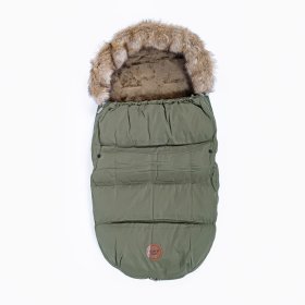 Winter-Kinderwagentasche Mouse - Khaki, Ourbaby