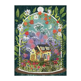 Galison Puzzle Blühender Garten Joy Laforme 1000 Teile, Galison