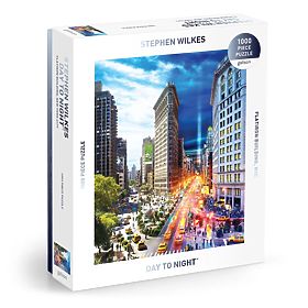 Galison Puzzle Flatiron Day to Night™ Stephen Wilkes 1000 Teile