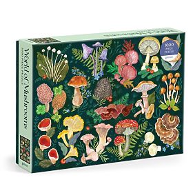 Galison Puzzle Welt der Pilze 1000 Teile