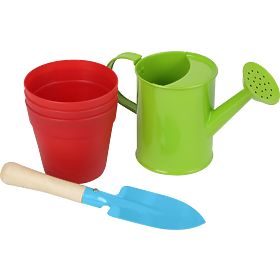 GARTENSET MIT BLUMENTÖPFEN SFD