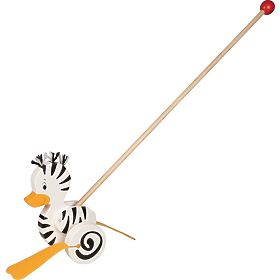 Ziehtier am Stab Goki - Zebra-Entlein