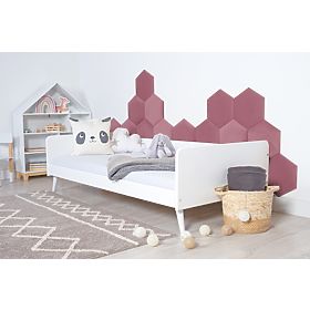 Sechseckiges Polsterpaneel – rosa, Ourbaby®