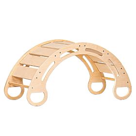 Holz-Montessori-Schaukel - Naturfarbe