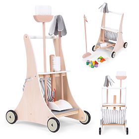 Holz-Reinigungsset Wagen ECOTOYS