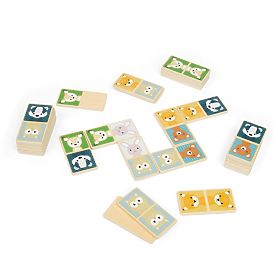 Holzdomino Bigjigs Toys - Waldtiere