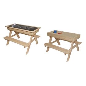 Gartenset aus Holz