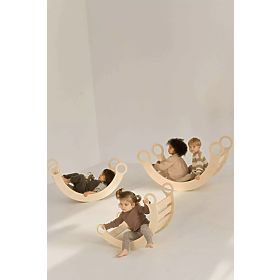 Holzschaukel Montessori S - natur, baby wood