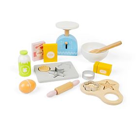 Holzset zum Plätzchenbacken, Bigjigs Toys