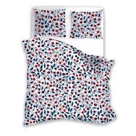 Mikrofaser-Bettwäsche Tulpen 140x200cm + 70x90cm, Faro