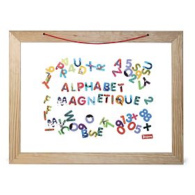 Jeujura Multifunktionale hölzerne Wandtafel 58x45 cm