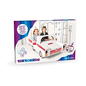 Schnelles Cabrio aus Pappe