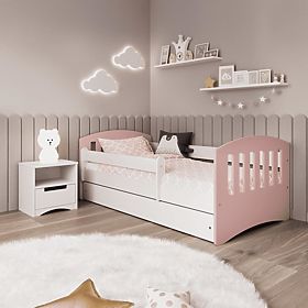 Kinderbett Classic - Puderrosa, Kocot Kids