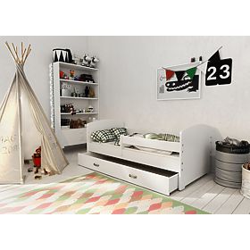 Kinderbett mit Rausfallschutz MIKI 160 x 80 cm, Magnat