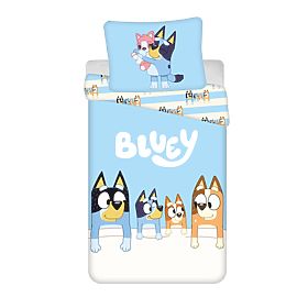 Kinderbettwäsche Bluey 140x200 cm + 70x90 cm, Jerry Fabrics, Bluey