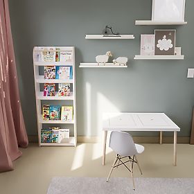 Kinderbücherei 134 x 49 cm - Bücherregal