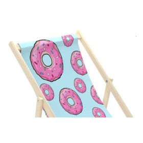 Pink Donuts Strandkorb, Chill Outdoor