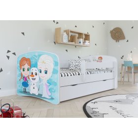  Kinderbett mit Barriere - Frozen 2
