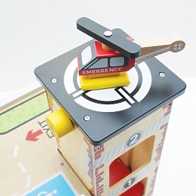 Le Toy Van Feuerwehr- und Rettungsgarage