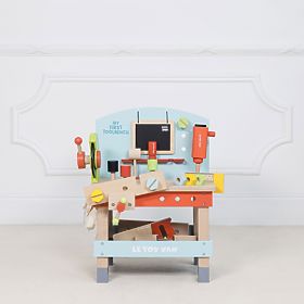 Le Toy Van Meine erste Werkbank mit Werkzeug