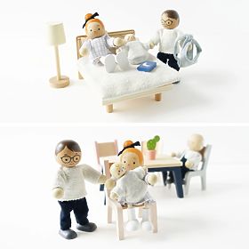 Le Toy Van Möbel Starter Daisylane - Komplettset für Puppenhaus