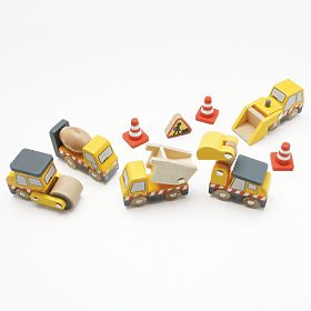 Le Toy Van Baumaschinenset