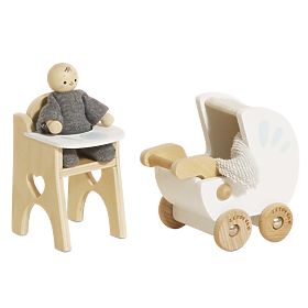 Le Toy Van Set Baby mit Zubehör neues Design