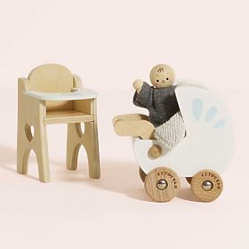 Le Toy Van Set Baby mit Zubehör neues Design