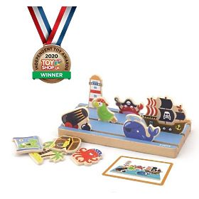 Lernpuzzle für Entfernungen