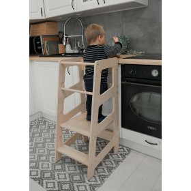 Montessori-Lernturm Sara MAXI 90 - natur, Ourbaby