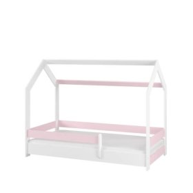 Hausbett Sofia 160x80 cm - rosa