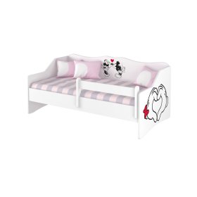 Kinderbett mit Seitenwand - Liebe, BabyBoo, Minnie Mouse