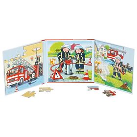 Magnetisches Buch Puzzle Feuerwehrmänner