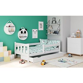 MARINELLA weißes Bett (2p=1Stk), Halmar