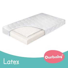 LATEX Matratze 140x70 cm, Ourbaby®