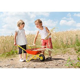 Metallschubkarre - rote rollytoys