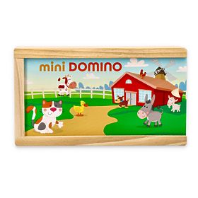 Mini-Domino in der Schachtel - Tiere