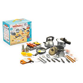 Mini-Küche Töpfe Zubehör für Kinderküche, MULTISTORE