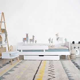 Mitwachsendes Bett Nell 2in1 - weiß, Ourbaby®